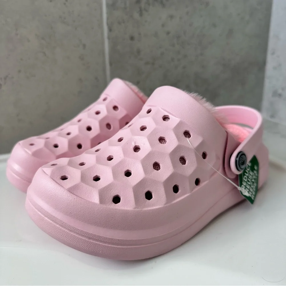 Joybees Varsity Lined Clogs Size 12 Kids